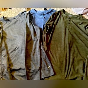 Size 10/12 boys dri-fit athletic shirts from Old Navy and JC Penney EUC